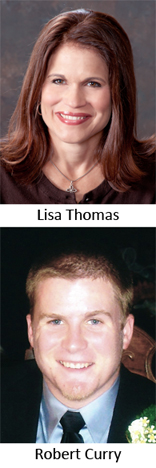 Photo of Lisa Thomas and Robert Curry
