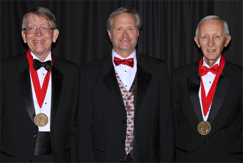 Photo of Robert Davidson, John English and Neil Schmitt
