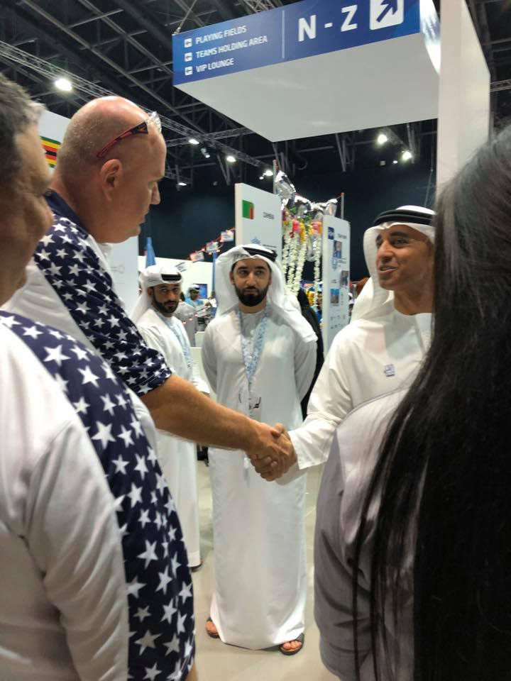 photo of Richard Cassady and Yousef Al Otaiba, UAE Ambassador to the U.S.