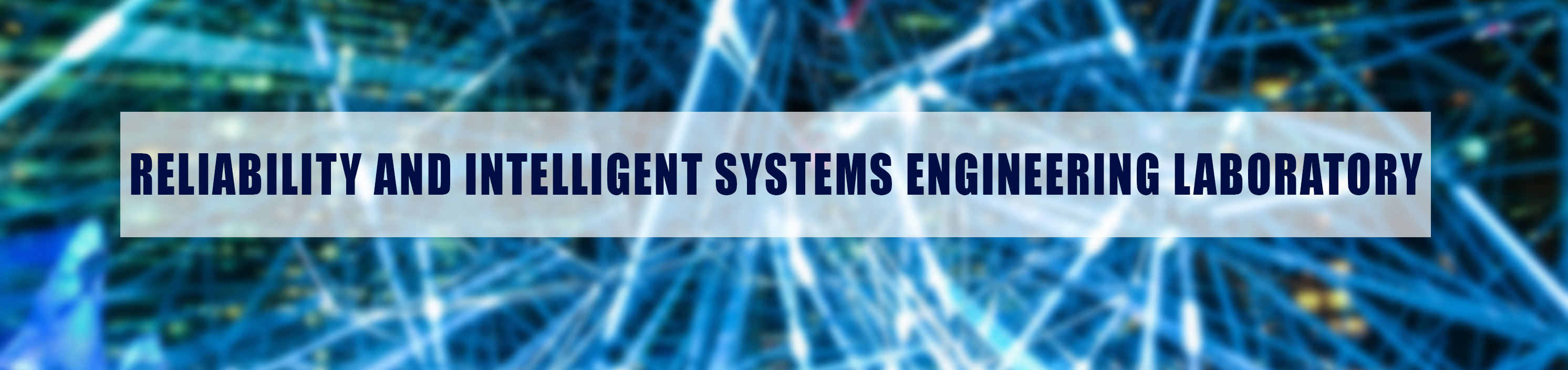 Reliability and Intelligent Systems Engineering main logo image