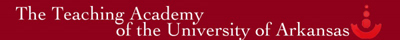 Logo of the Teaching Academy at the University of Arkansas